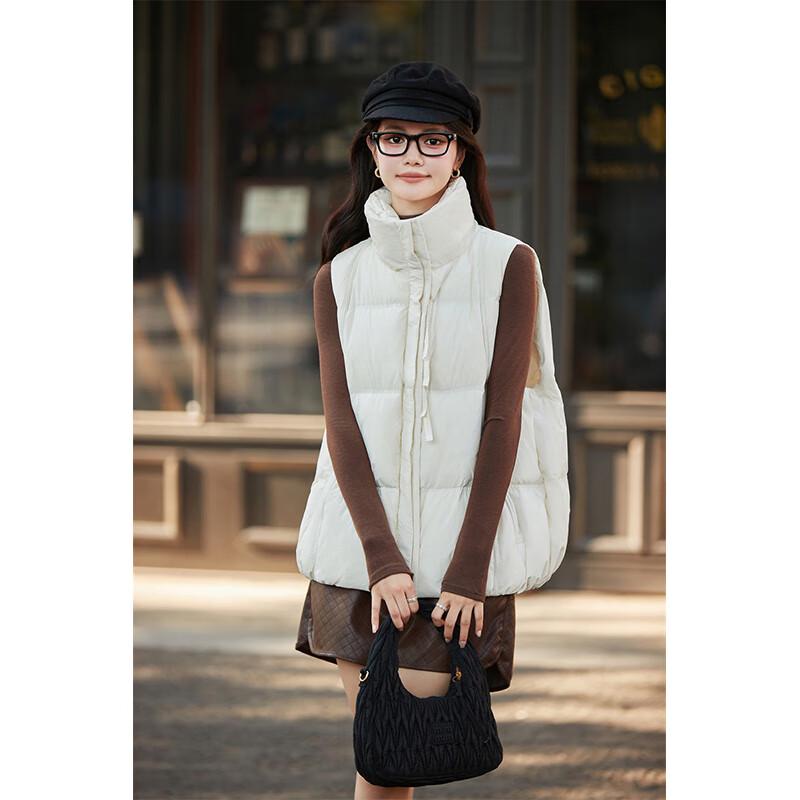 YILITENG Women's Lightweight Stand-Collar Down Vest
