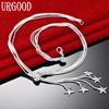 925 Sterling Silver Wedding Jewelry Snake Chain Fashion Necklace