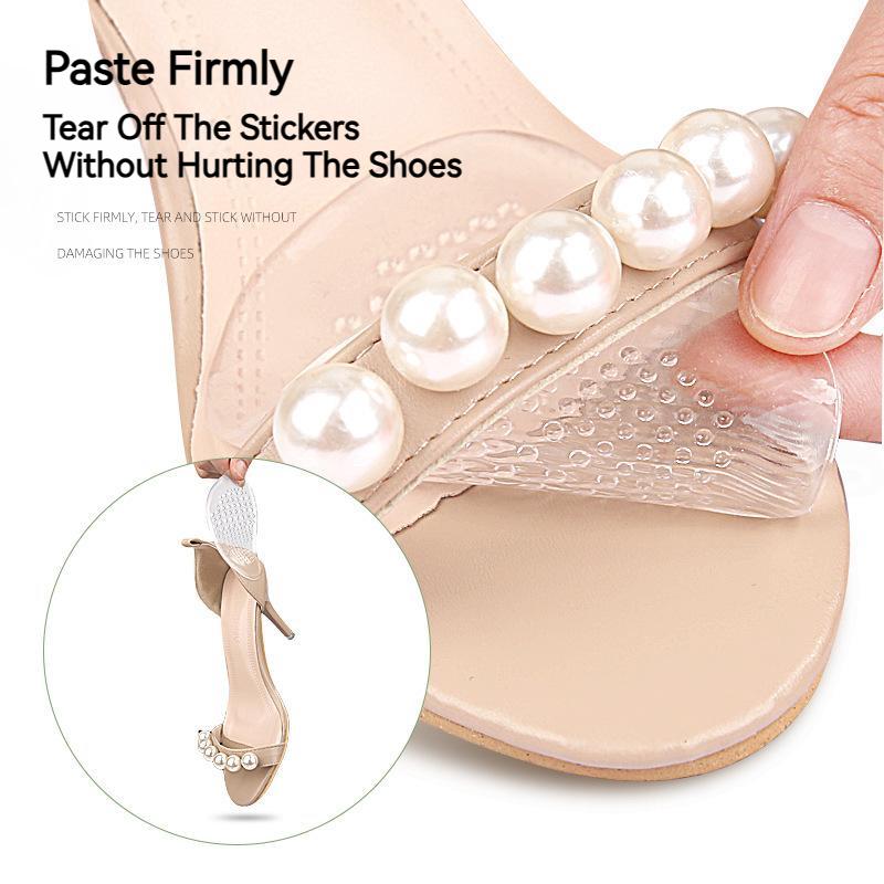 1/3pairs Silicone Forefoot Inserts Metatarsal Pads for Women High Heels Sandals Non-slip Massage Foot Soles Cushions Pain Relief Insoles