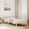 VidaXL Extra Long Bed Frames Without Mattress 80x210 Cm Solid Pine Wood, Bed, Bedroom Furniture, Wooden Bed, Single Bed, 852400