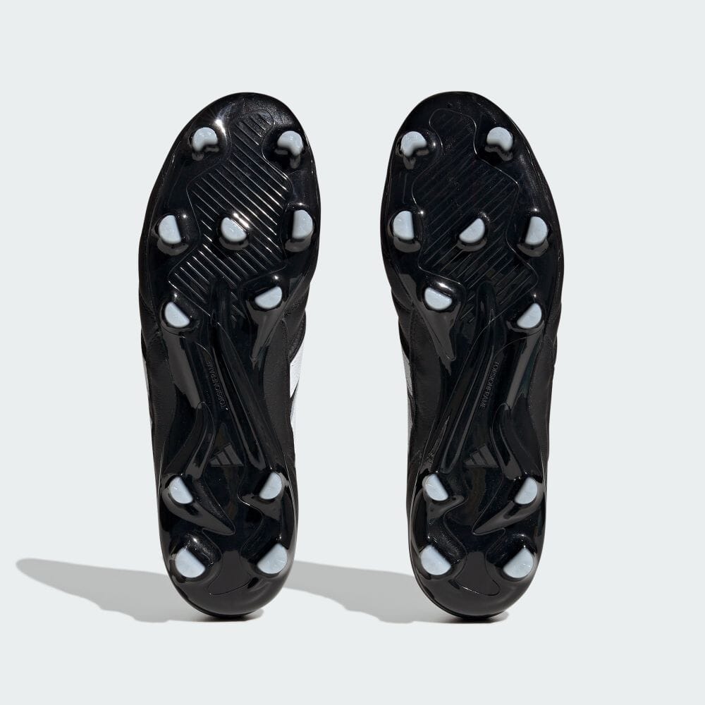 Adidas For Natural Turf / COPA ICON FG Core Black Shoes & Footwear Spikes Unisex Soccer HQ1033 Core Black/Footwear White/Gold Metallic