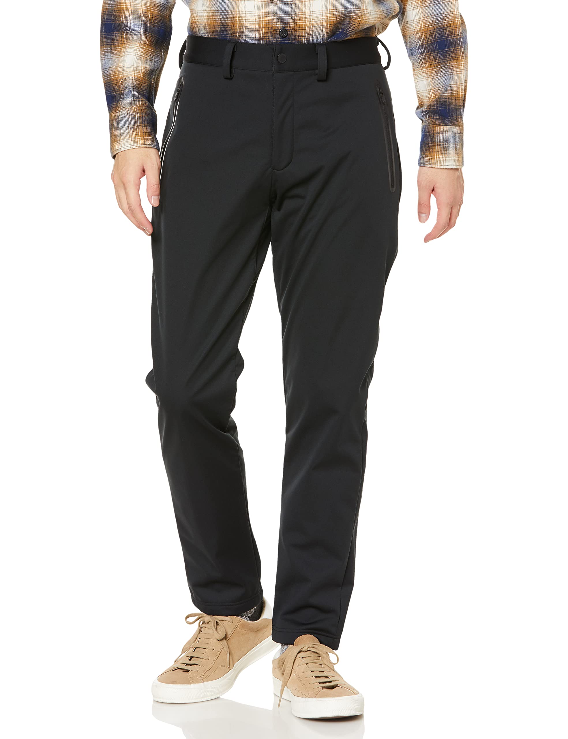 

Mizuno Tech Shield Thick Outdoor Travel and Go to by Japan Size XL to Japanese size Pants, Water-Repellent, Windproof, Stretch, B2JF9620, Men s, чёрный