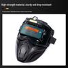 Harley Style Auto-Dimming Welding Helmet with Detachable Shield and Light