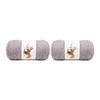 2pcs Simply Soft Crochet Yarn Medium Coarse Hand Knitting Yarn Fashion Cashmere Yarn  For Glove
