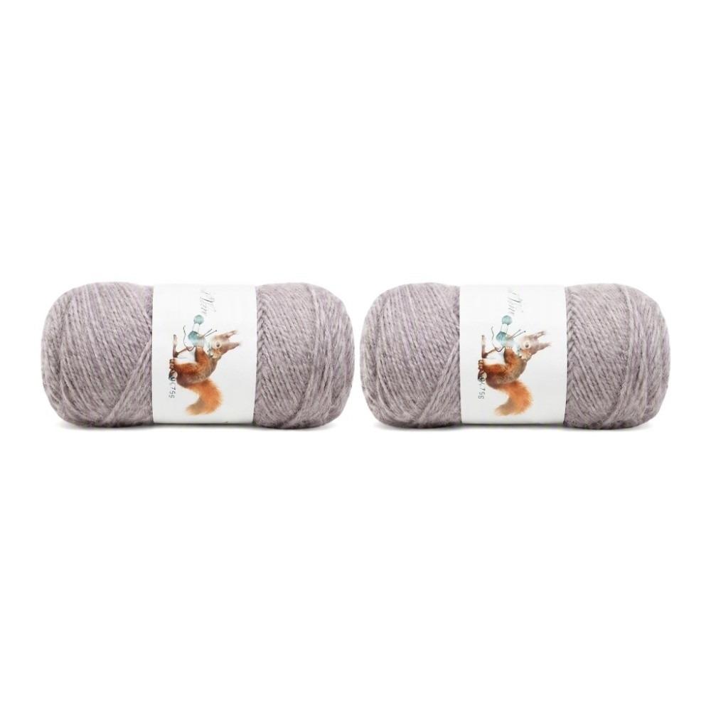 2pcs Simply Soft Crochet Yarn Medium Coarse Hand Knitting Yarn Fashion Cashmere Yarn For Glove