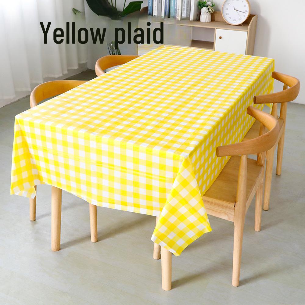 Disposable PEVA Cartoon Balloon Tablecloth - Oil-Proof, Thickened for Birthdays & Kindergarten Parties