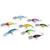 8PCS with Hook Crank Bait 10cm 14g Bass Fishing Lures Durable Swimbaits Lures  For Walleye Crappie