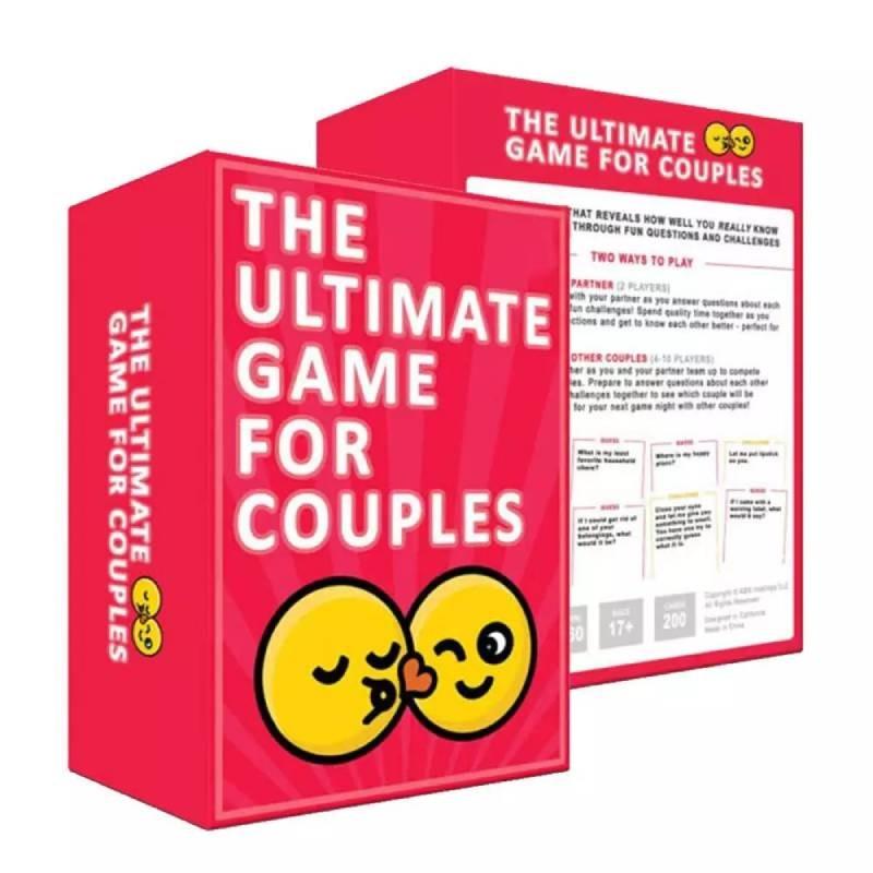 Das ultimative Spiel für Paare Unterhaltsames romantisches Date Night Kartenspiel für Bonding-Aktivitäten