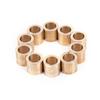 10Pcs Billiards Snooker Brass Ferrule Snooker Pool Cue Ferrule Cue Repair Tool