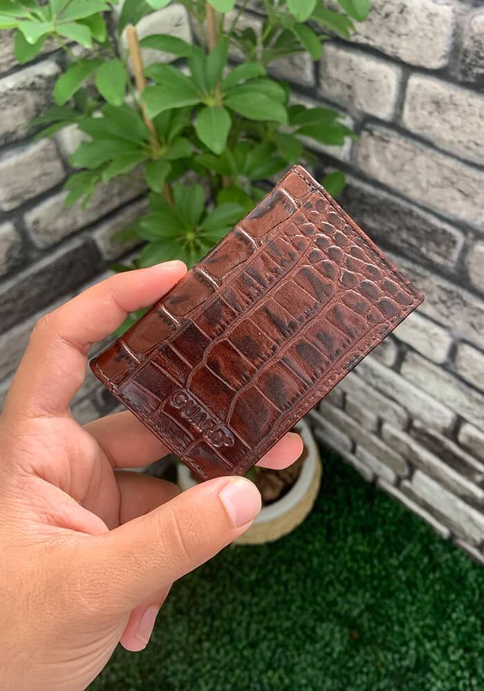

Guard Taba Croco Leather Card Holder