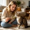 Katzenminze Silvervine Fischgräten-Kauspielzeug für Katzen Natürlicher Matatabi Zahnreinigungsstab Interaktives Spiel Zahndurchbruchhilfe für Wohnungskatzen
