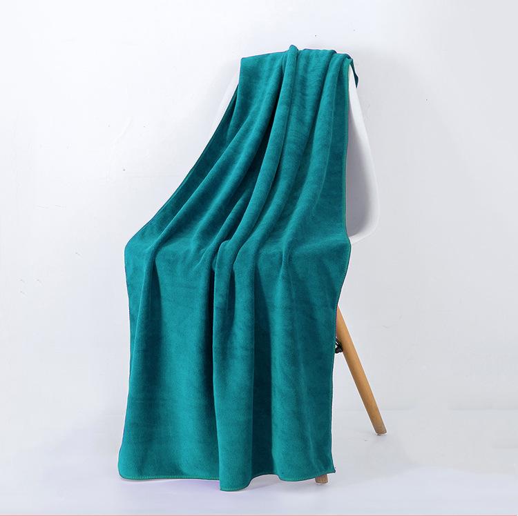 Large Soft Quick-Dry Bath Towel for Adults - Pure Cotton, Absorbent, Thickened, Ideal for Home & Beauty Salons
