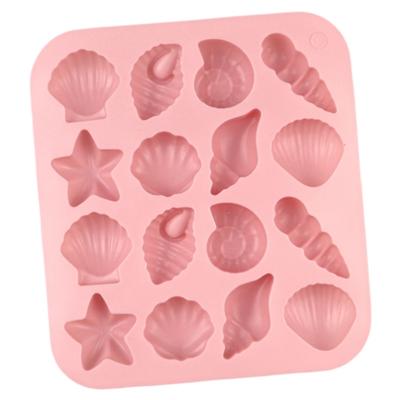 Seestern Muschel Silikonformen Fondant Mousses Kuchenformen Herstellung Gebäck Schokolade Formen Backen Dekorationswerkzeug Antihaft