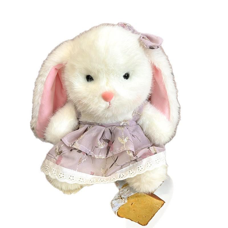 New Pastoral Cute Little Rabbit Plush Toy Doll - Perfect Gift for Girlfriend