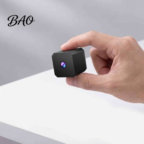 Portable Security Camera for Travel Mini WiFi Camera, 1080P Small Equipped with Night Vision & USB Powered HD Home Protection Smart Motion Tracking,
