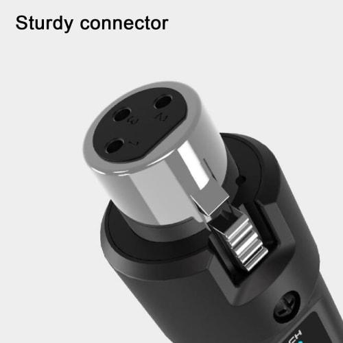 Microphone Transmitter Receiver XLR System Rechargeable Adapter Dynamic Microphone 6.35mm Interface for Vocal Concerts and Events