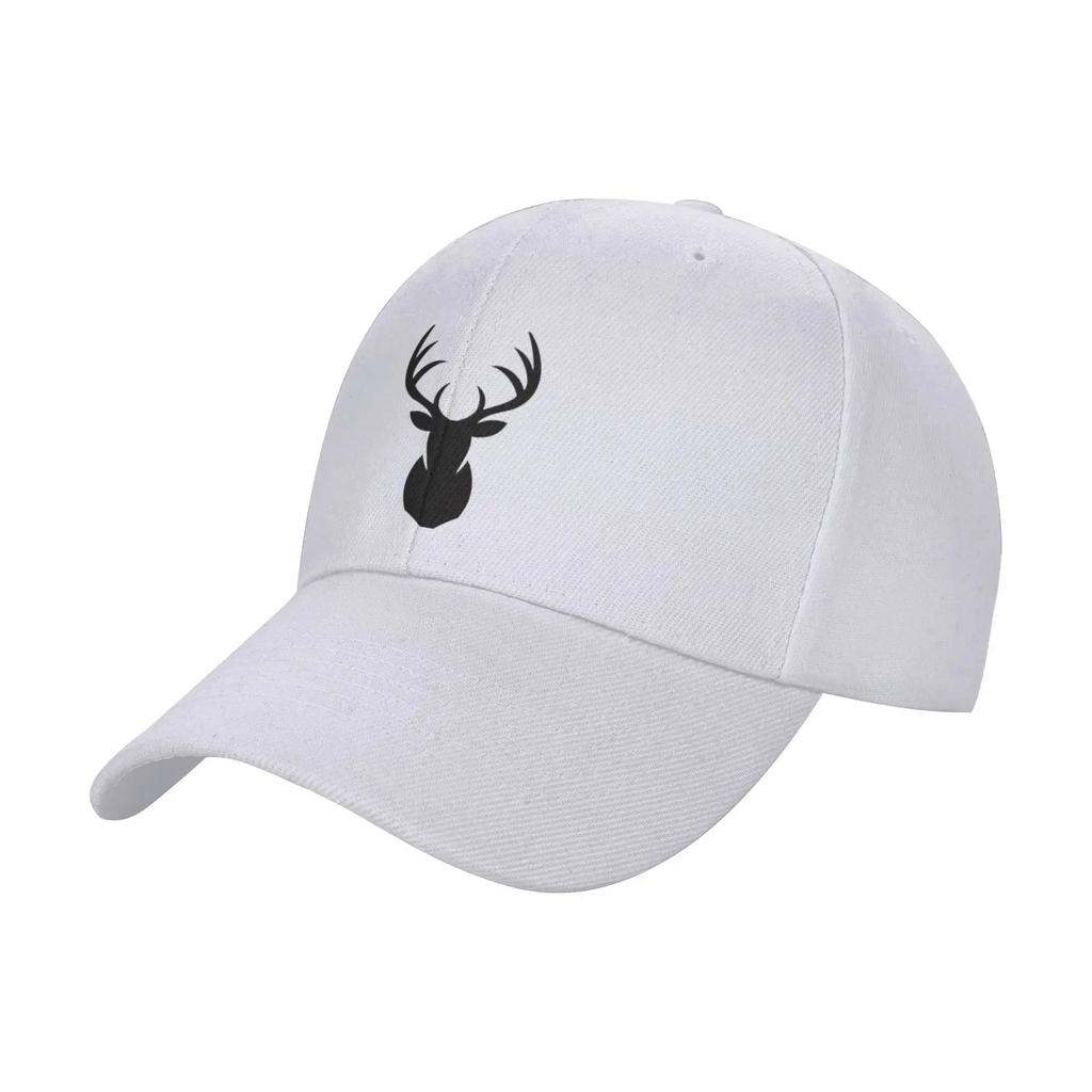 Summer Casual Baseball Cap Antlers Kpop Rock Hip Hop Hats For Women Men Sunscreen  Vintage Snapback Cap