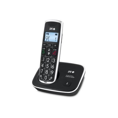 Cordless Landline Phone for Seniors SPC Comfort Kaiser - XL Keys and Numbers, Extra-amplified Sound, Directory