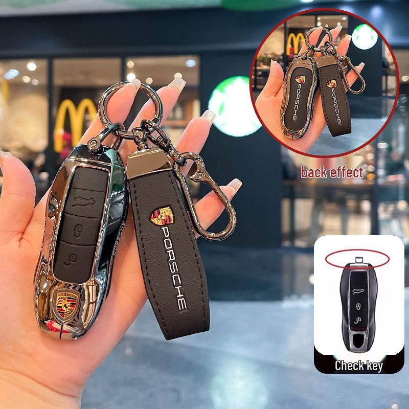 Vlastní kryt klíče pro dálkové ovladače Porsche Panamera, Macan, Cayenne, Taycan a 718