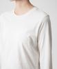 MUSINSA STANDARD WOMAN [Cooltandard] Women'S Crew Neck Crop Long Sleeve T-Shirt [Cream]