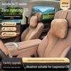 Leapmotor C11 Headrest & Lumbar Support Pillow - Relieve Neck Soreness & Fatigue with Suede Plush for 27 Models