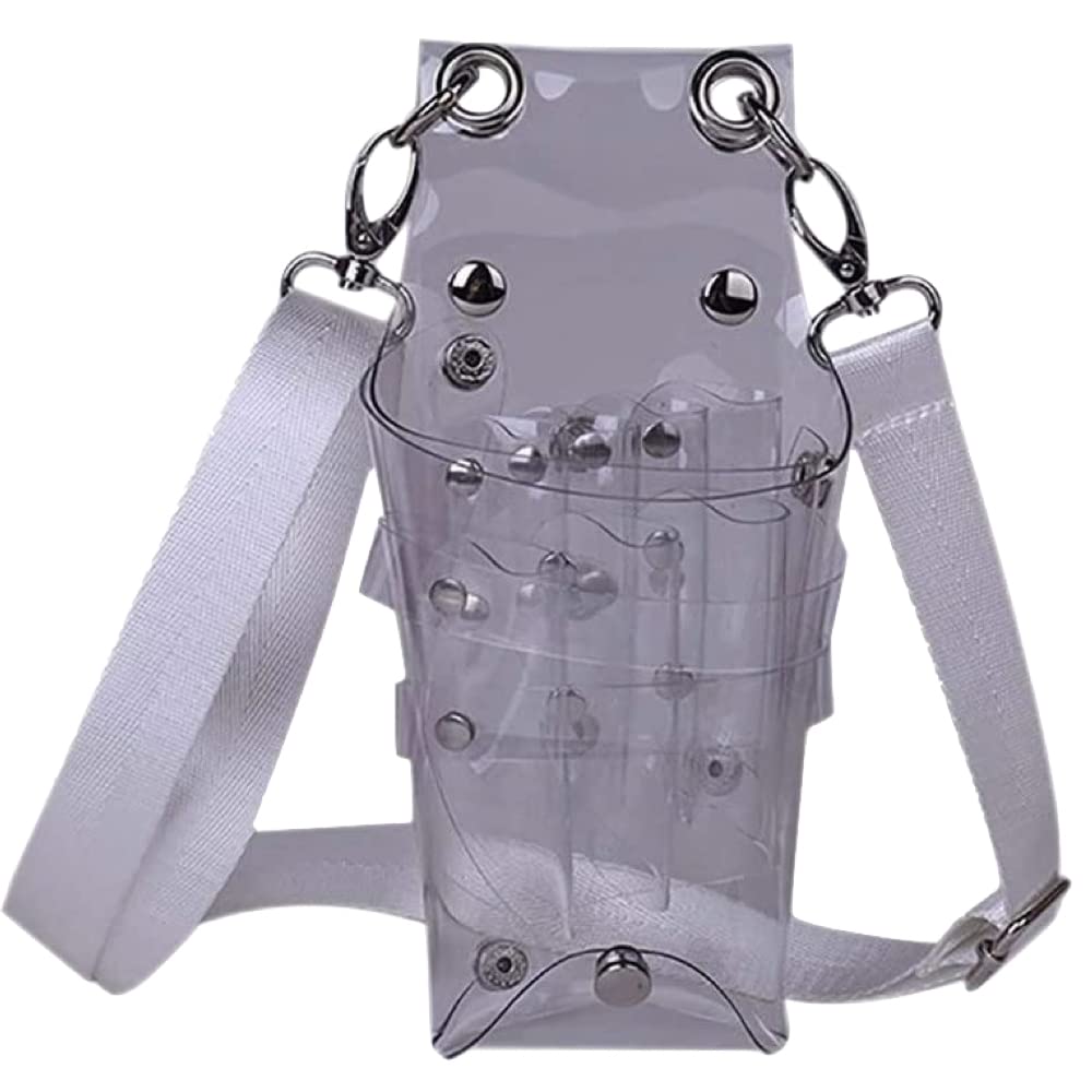 

Ailunate Чехол для ножниц, Прозрачный, Сумка для 7 ножниц для парикмахеров, Триммеров, Флористов, Дизайн «Скелет», Легкий, На плечо или на пояс (белый)