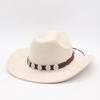 Western Cowboy Hat for Men And Women Shapeable Wide Brim