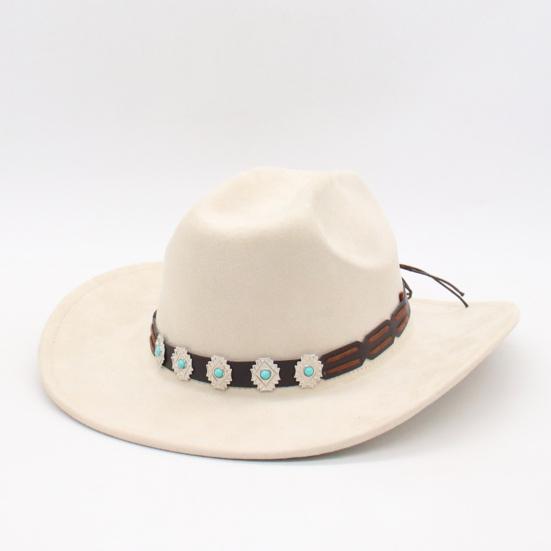 Western Cowboy Hat for Men And Women Shapeable Wide Brim