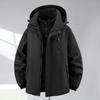 2025 Thick Cotton Jacket - Detachable Waterproof Outdoor Workwear for Cold Protection, Plus Size Available