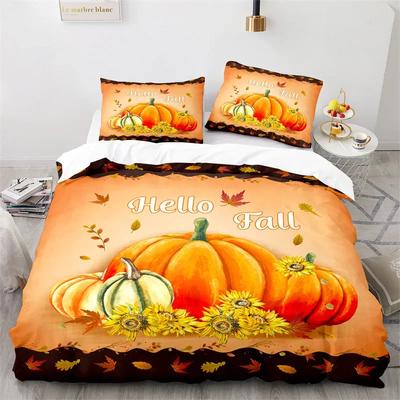 Halloween Bettbezug King Cartoon Kürbis Bettdeckenbezug Mikrofaser Fledermaus Schloss Geist Steppdeckenbezug Für Kinder Jungen Mädchen Zimmerdeko