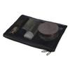New Double Zipper Mesh Storage Bag Dopamine Color Candy Color Mesh Cosmetic Bag Toiletry Large Capacity Travel Storage Pouch