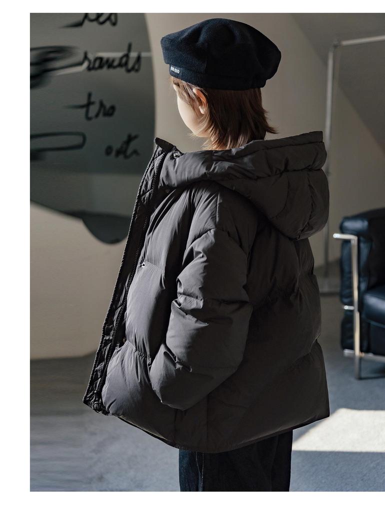Mädchen-Daunenjacke - Winterkollektion 2025, 90% Daunen, Erhältlich für mittelgroße und große Kinder
