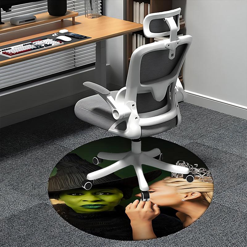 

Witch Chair mat Round Rug Office carpet, Non slip, Suitable for Living Rooms, Bedrooms,Decor1205943a 80cm by 80cm