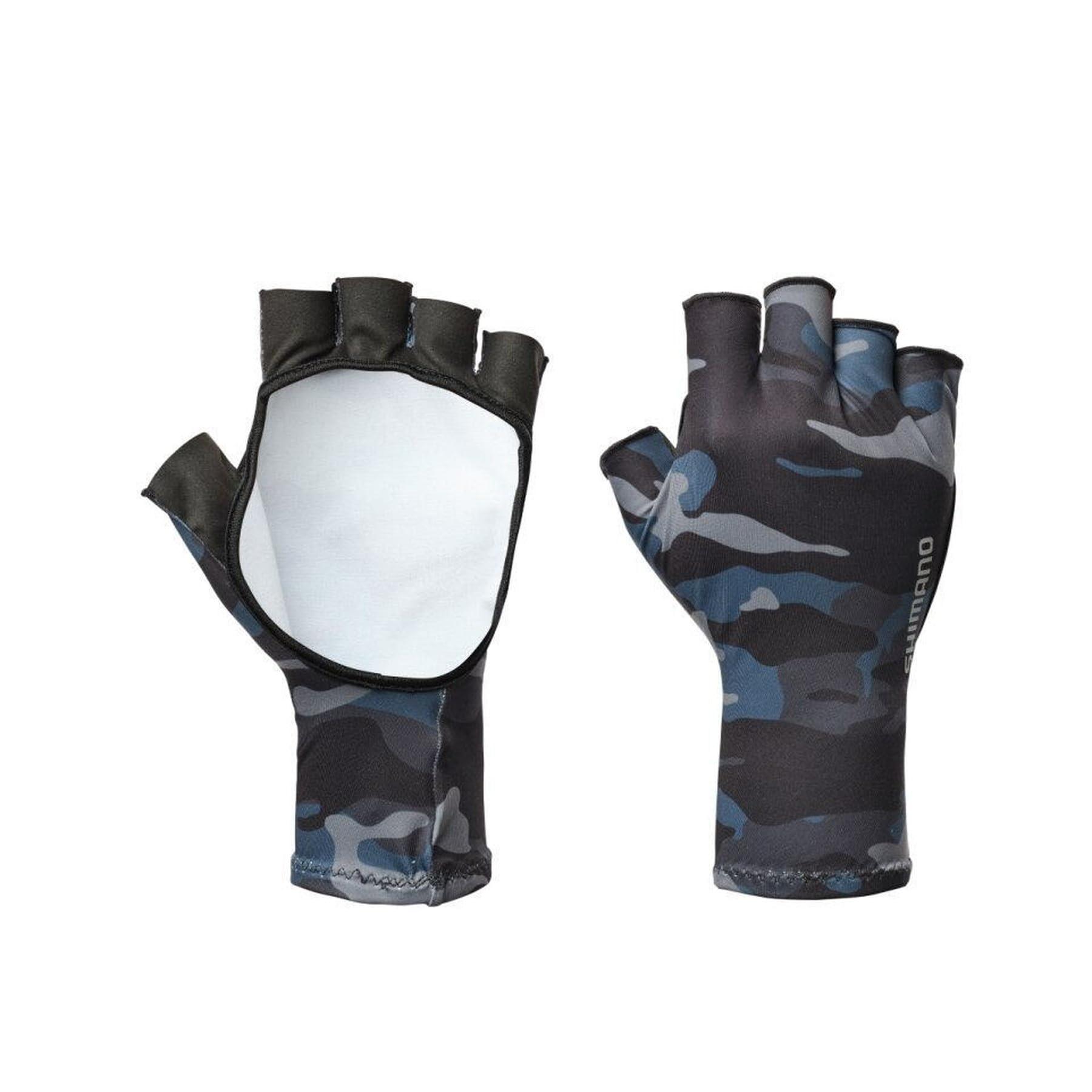 

SHIMANO Sun Protection Black Size M Gloves, 5-Piece Cut, GL-601V, Multicam,
