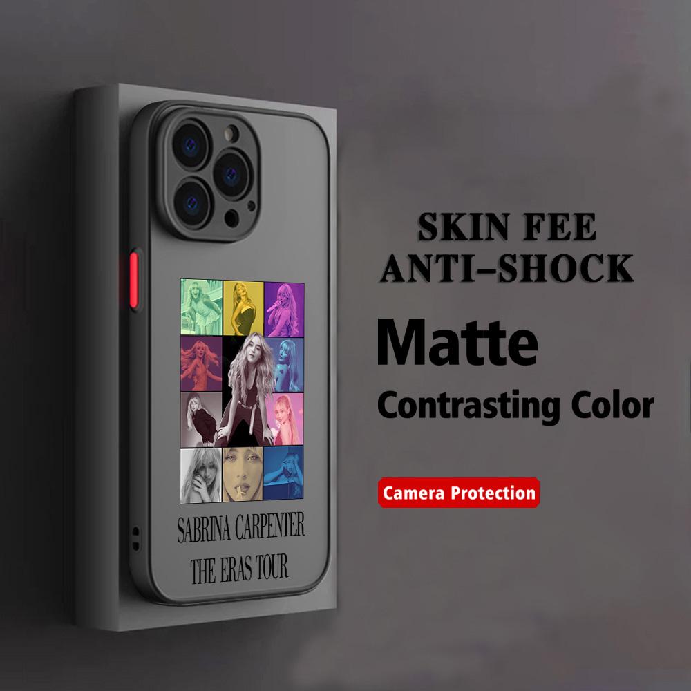 HOT Singer S-Sabrina C-Carpenter Phone Case For Xiaomi Redmi Note 14 13 12 12S 11 11S 10 10S 9T 8 7 Pro Plus 4G 5G Matte Clear
