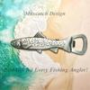 Fish Shape Beer Bottle Opener Stainless Steel Texture Beer Caps Opener Camping Tool for Various Type of Cold Beverages