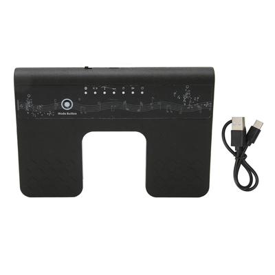 Wireless Page Turner Pedal Bluetooth Rechargeable Silent Music Page Turner for Tablet Smart Phone