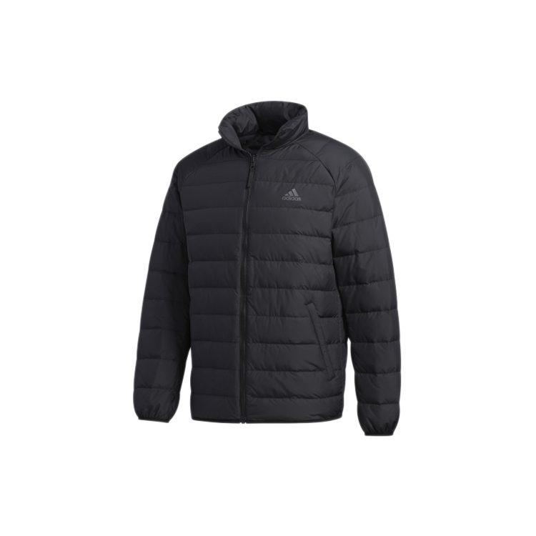 Adidas Down Jackets Men's Black Hooded Moderate 3 In 1 Down Jacket GP2916