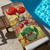 P-plants-s game Towel Large Quick-Drying Z-zombies Microfiber soft Beach Towel for Travel Fitness Sauna Bathing Camping