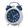 3/4.5In Twin Bell Alarm Clock Creative Desk Round Alarm Clocks Mute Mechanical With Night Lights Household Supplies Home Decor