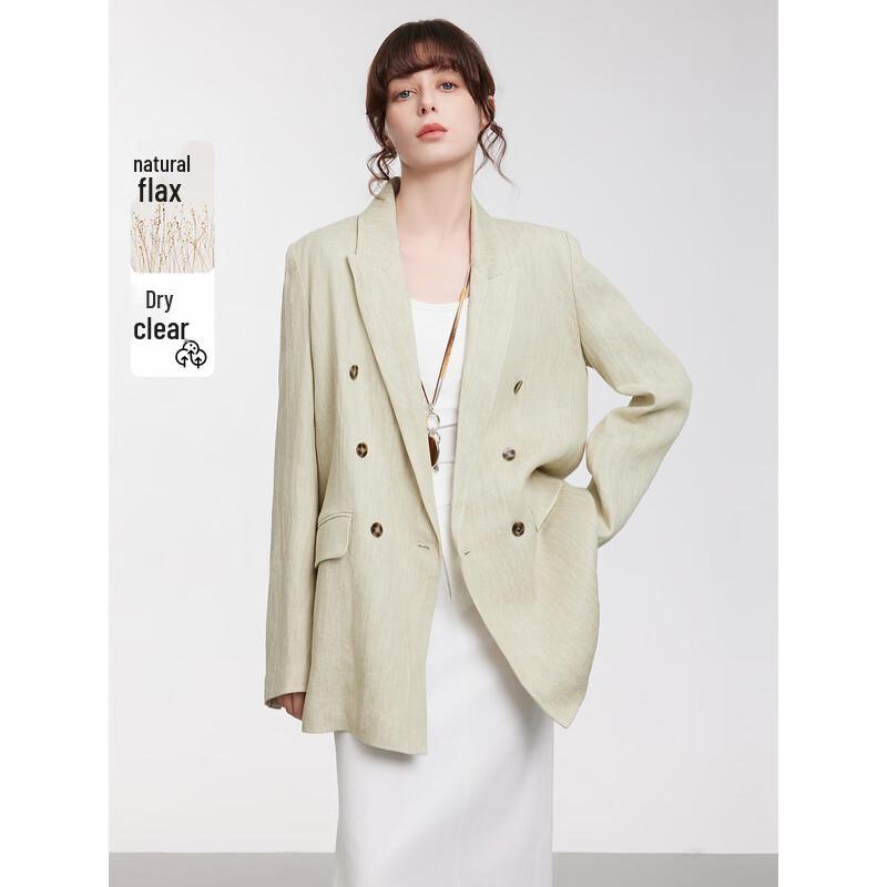 

ELLE Women s Modern Loose Blazer S