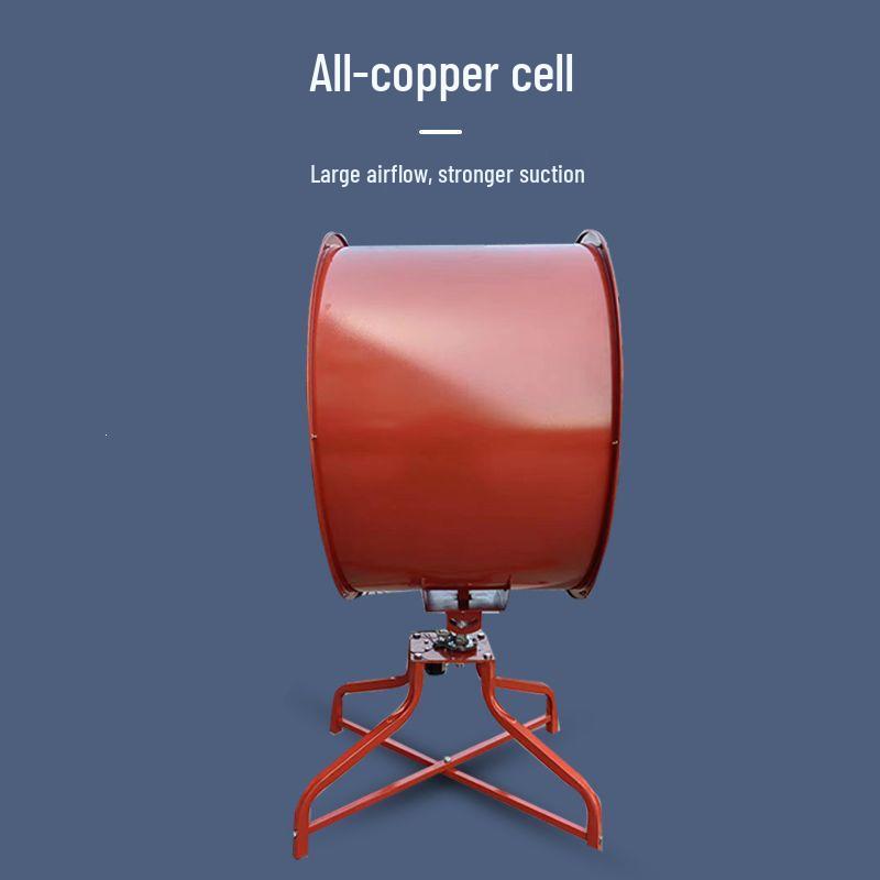 High-Power Oscillating Industrial Fan for Factory and Greenhouse Cooling