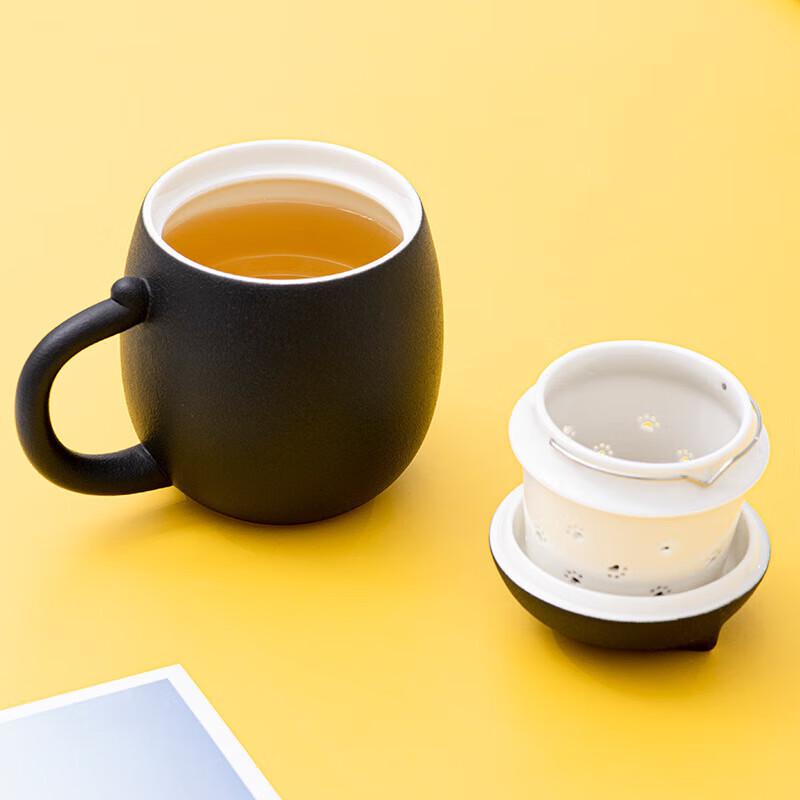 Lucky Cat Teacup & Tea Caddy Gift Set