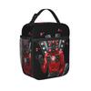 Skibidi Toilet Speakerman Isolierte Lunchtaschen Hohe Kapazität Essensbehälter Thermotasche Tragetasche Lunchbox für College Picknick