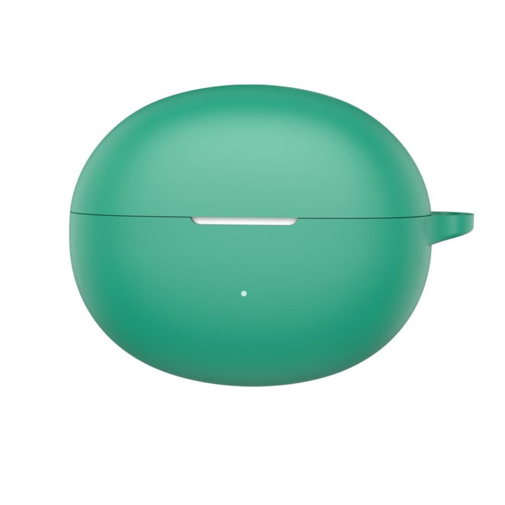 

with Carabiner Earphone Case Silicone Headphone Protective Case for QCY Crossky C50 зелений