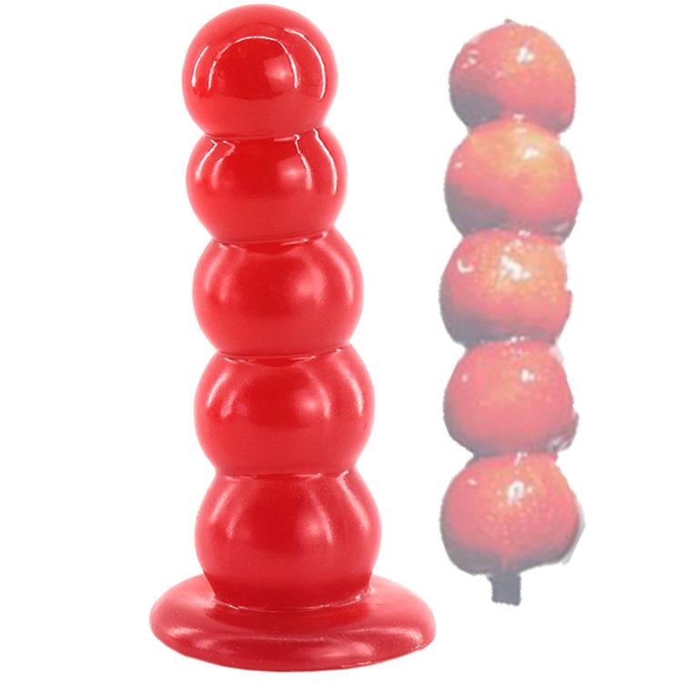Five Ball Pull Beads Penis Anal Plug Couple Fun Sex Happy Toy Masturbation Orgasm Stick Adult Products