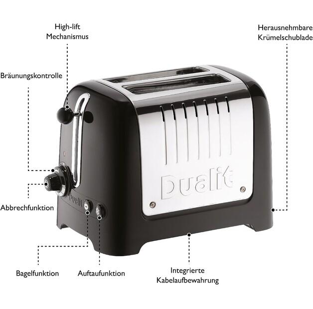 Toaster Dualit Lite Gloss 26225