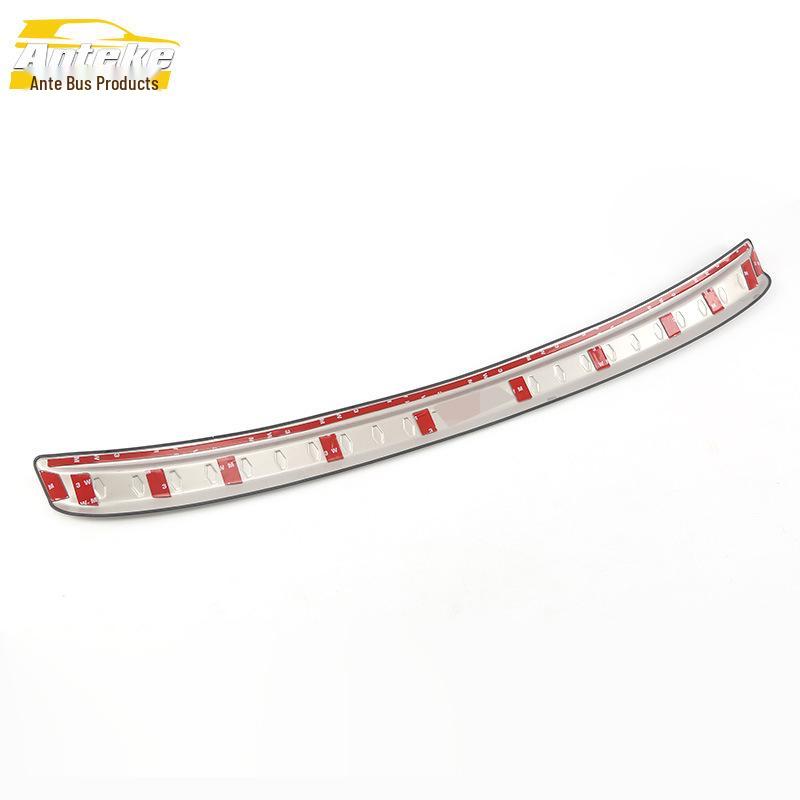 MG GT Stainless Steel Rear Guard Plate: Tailgate Protection Pedal