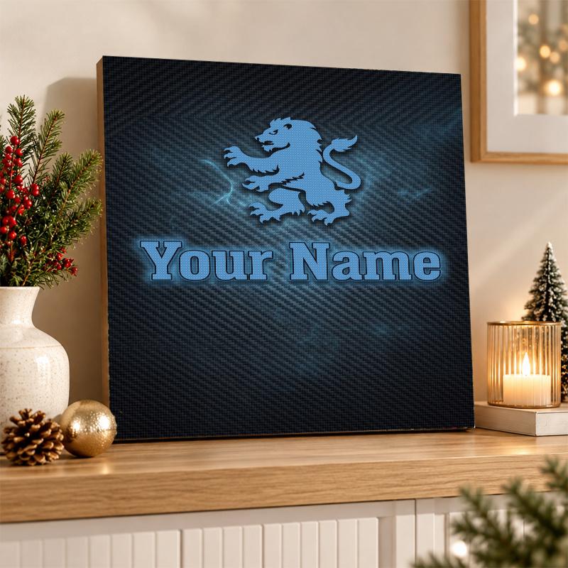 Aston Villa Custom Name Text 5D Diamond Painting Kit DIY Full Drill Diamond Art Decoration