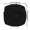 1pc Classic Stretch Square Vanity Stool Cover Non-Slip Dining Chair Seat Protector Blend Machine Washable For Wedding Party Bar Hotel